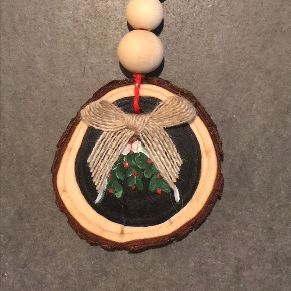 Set of 4 Rustic Ornaments - Picture 4 of 5